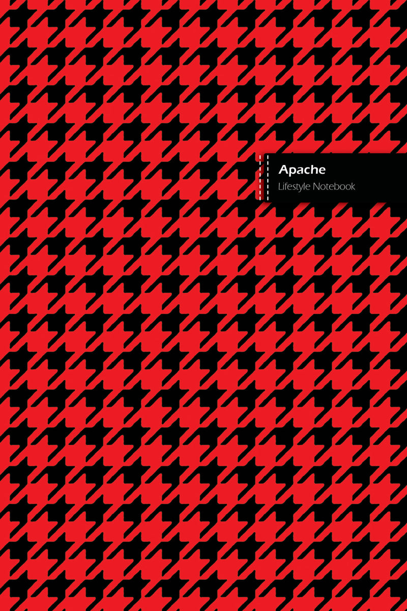 Apache Lifestyle Journal, 180 Write-in Pages (90 shts), Wide-ruled Dotted Lines, Spiral Bound, Lay-flat Design (Book 1)