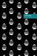 Easter Egg Lifestyle Notebook, 180 Pages (90 shts), Spiral Bound, Write-in Journal, Lay-flat Design