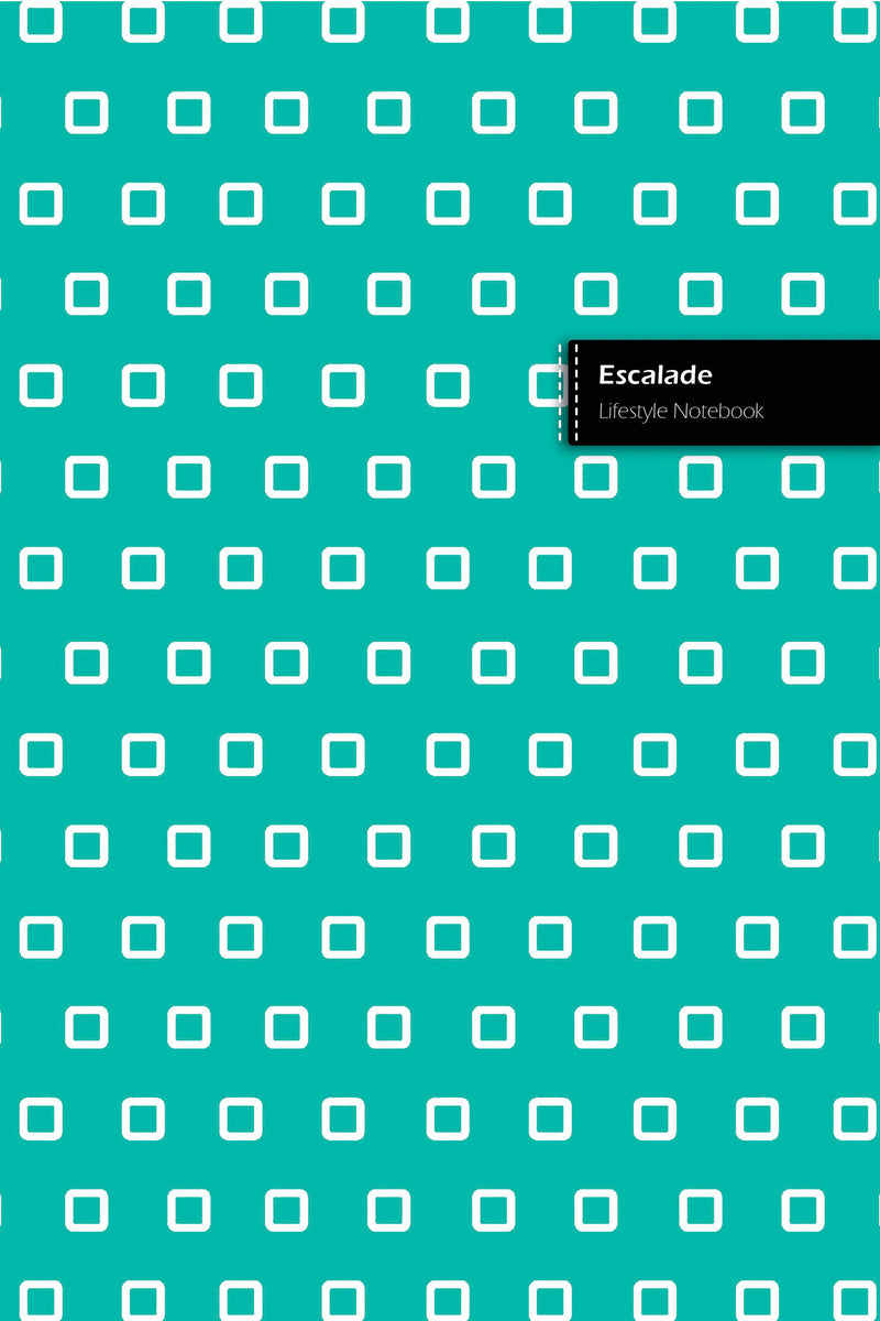 Escalade Lifestyle Notebook, 180 Pages (90 shts), Spiral Bound, Write-in Journal, Lay-flat Design (Book 2)