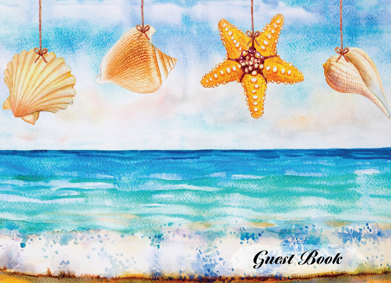 Visitor Guest Book, Seashells