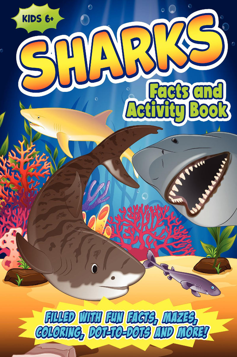Shark Activity Book for Kids