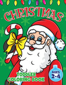 Toddler Christmas Coloring Book for Kids Ages 2-4