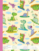 Dinosaurs Primary Journal Grades K-2 - Handwriting Practice + Bonus Coloring Pages, Creative Draw & Write Story Paper Composition