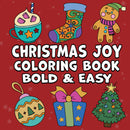 Christmas Joy Bold & Easy Coloring Book