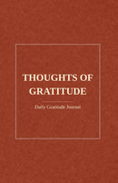 Thoughts Of Gratitude Journal