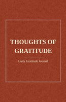 Thoughts Of Gratitude Hardcover