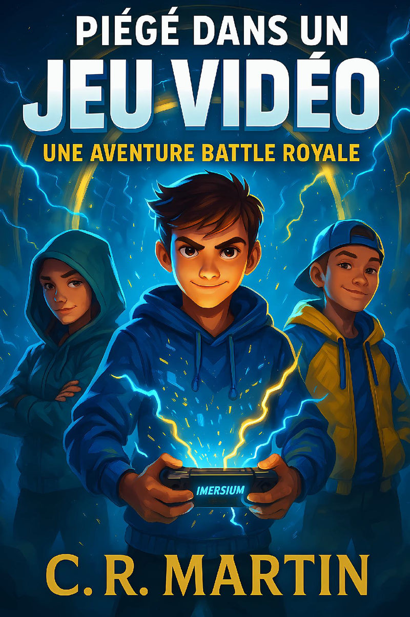 Piégé dans un jeu vidéo: roman jeunesse dès 9 ans | Battle Royale & Aventure