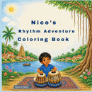 Nico's Rhythm Adventure Coloring Book