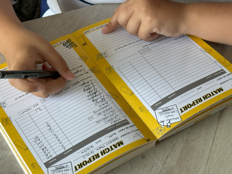 Soccer Goal Planner For Girls