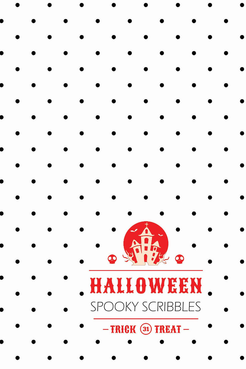 Happy Halloween Lifestyle Notebook, Wide Ruled, 180 Pages (90 Shts), Dotted Lines, Write-in Journal, US Trade (6 x 9 In) (Book 1)