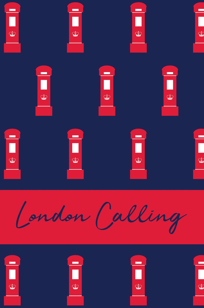 London Calling Notebook (6x9 Lined Perfect Bound)