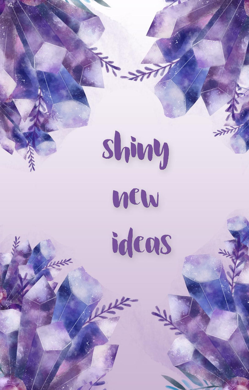 Shiny New Ideas Writer's Notebook (6x9 Dot Grid Perfect Bound)