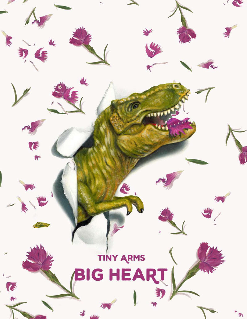 Tiny Arms, Big Heart Notebook: Flowers (8.5x11 Lined Spiral Bound)