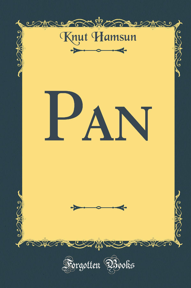 Pan (Classic Reprint)