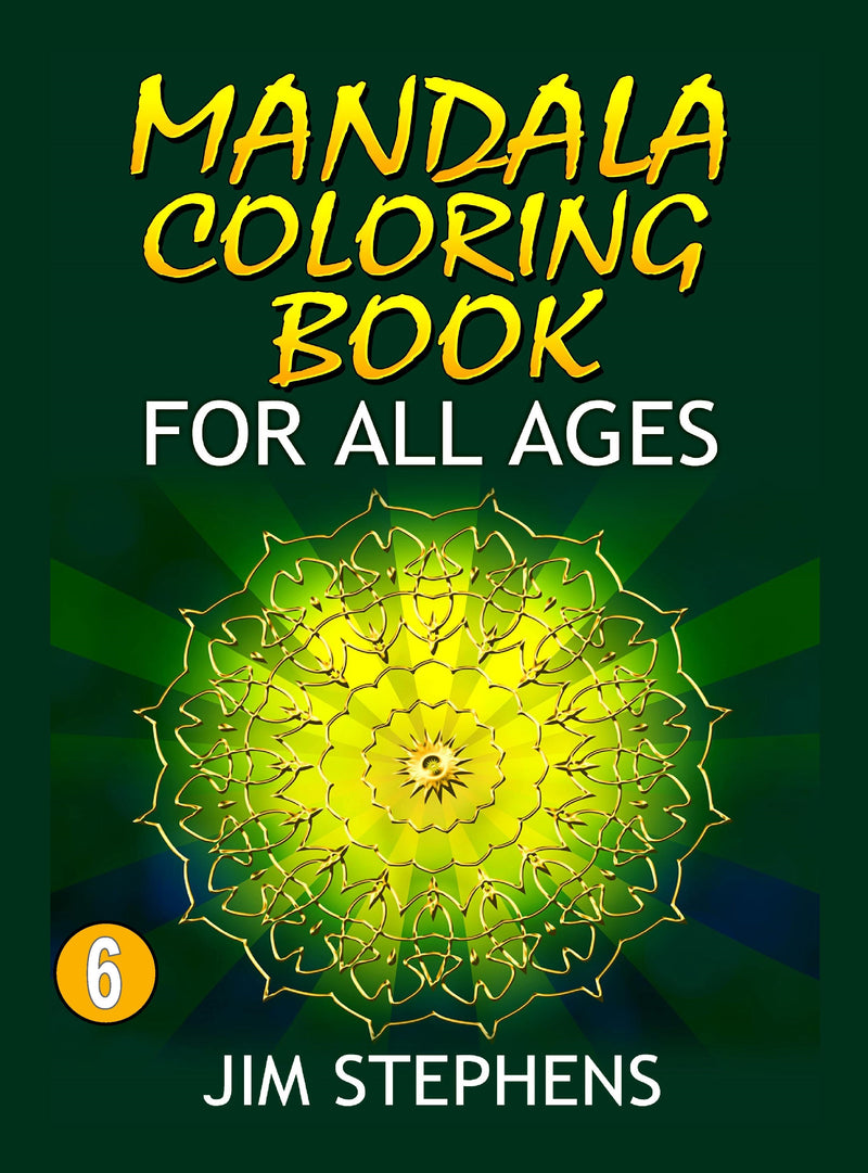 Mandala Coloring Book (Volume 6)