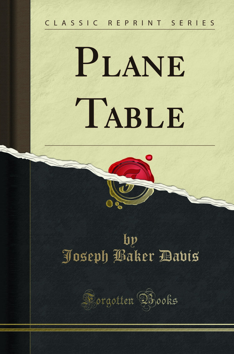 Plane Table (Classic Reprint)