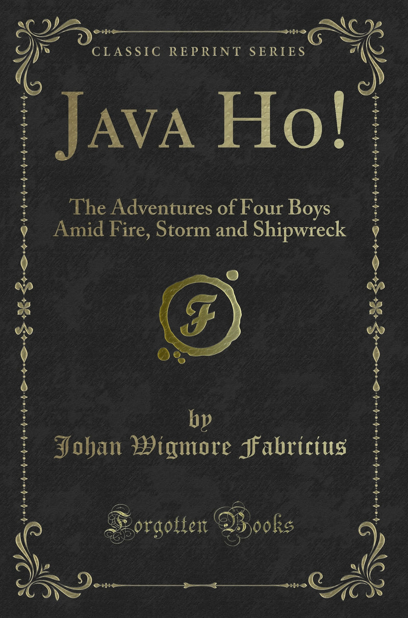 Java Ho!: The Adventures of Four Boys Amid Fire, Storm and Shipwreck (Classic Reprint)