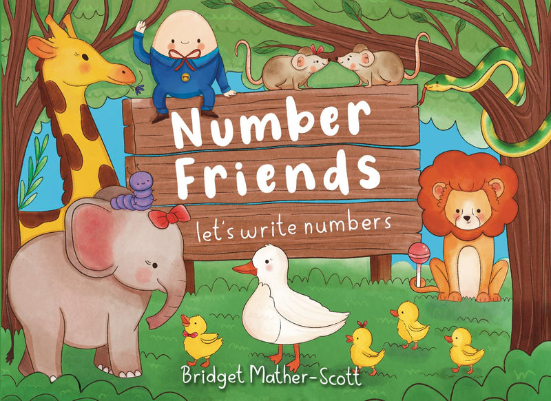 Number Friends - let's write numbers