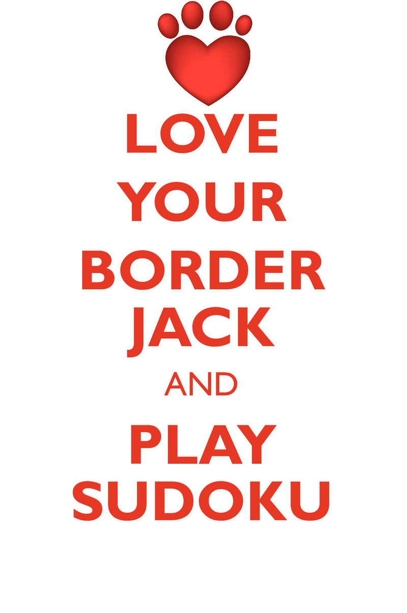 LOVE YOUR BORDER JACK AND PLAY SUDOKU BORDER JACK SUDOKU LEVEL 1 of 15