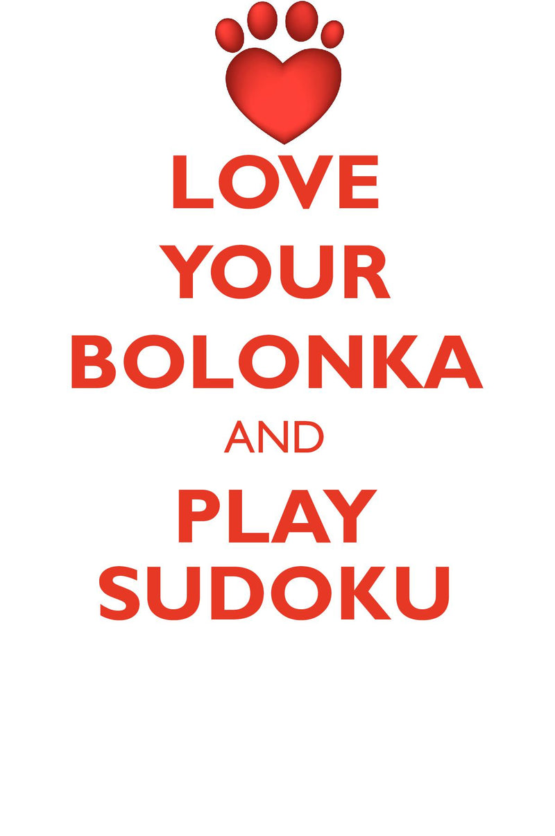 LOVE YOUR BOLONKA AND PLAY SUDOKU RUSSIAN TSVETNAYA BOLONKA SUDOKU LEVEL 1 of 15
