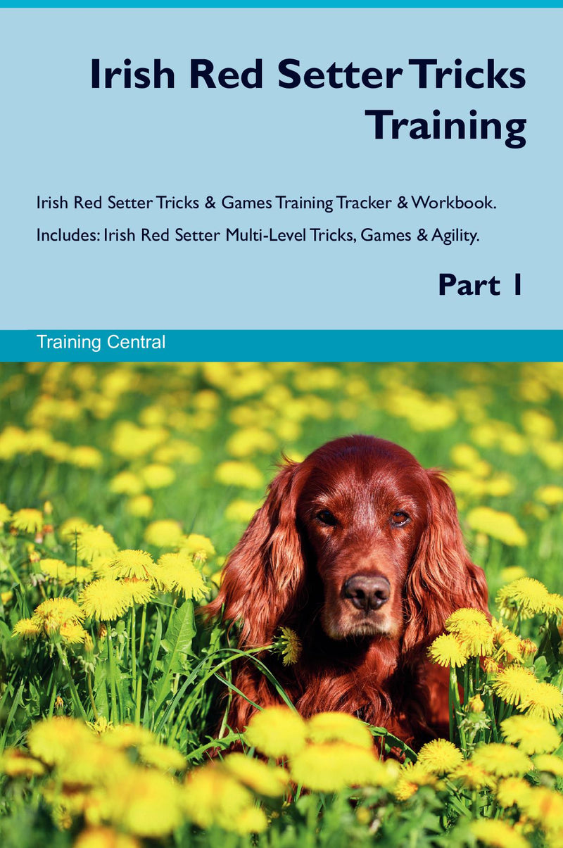 Irish Red Setter Tricks Training Irish Red Setter Tricks & Games Training Tracker & Workbook.  Includes: Irish Red Setter Multi-Level Tricks, Games & Agility. Part 1