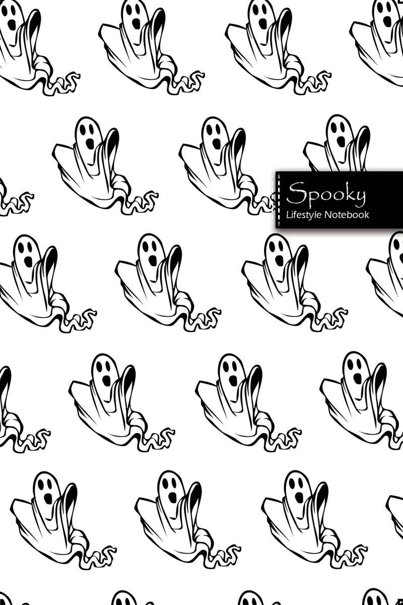 Spooky Lifestyle Notebook, Wide Ruled, 180 Pages (90 Shts), Dotted Lines, Write-in Journal,  US Trade (6 x 9 In) (Book 1)