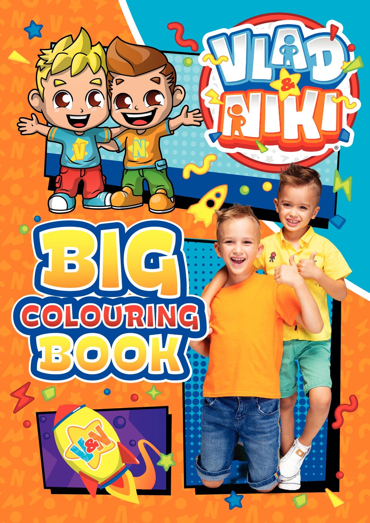 VLAD NIKI BIG COLOURING BOOK