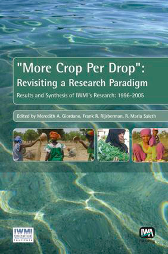 More Crop Per Drop: Revisiting a Research Paradigm