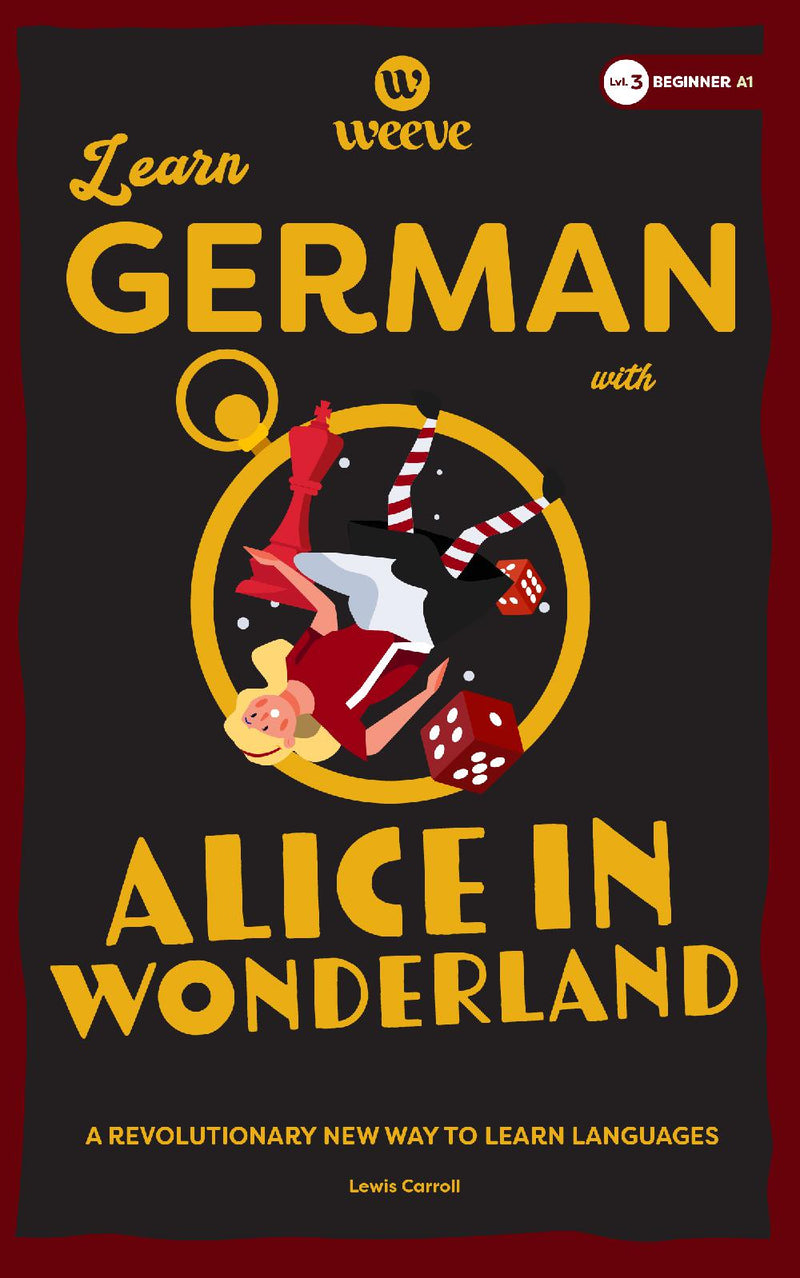 Learn German with Alice in Wonderland