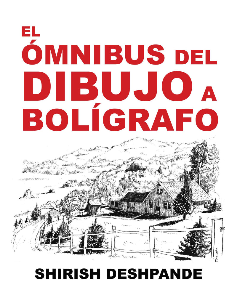 El ómnibus del dibujo a bolígrafo