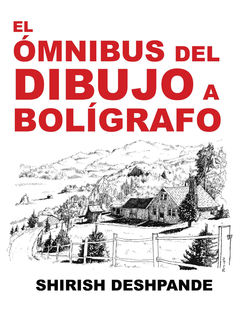 El ómnibus del dibujo a bolígrafo