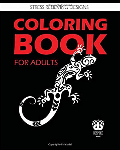 Coloring Book For Adults: Stress Relieving Designs
